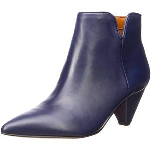 Navy Ankle Boot